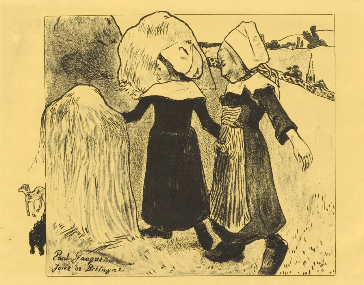 Le gioie della Bretagna da Paul Gauguin