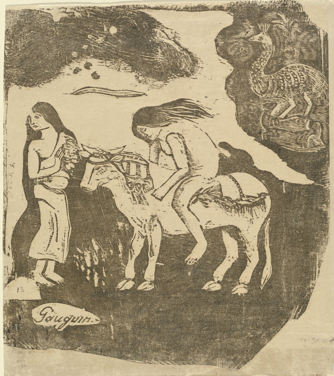 Il Ratto di Europa da Paul Gauguin