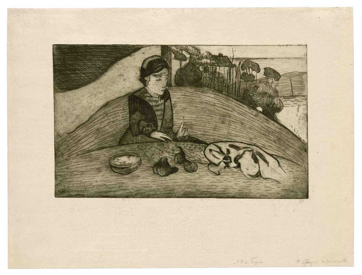 La Donna con i Fichi da Paul Gauguin