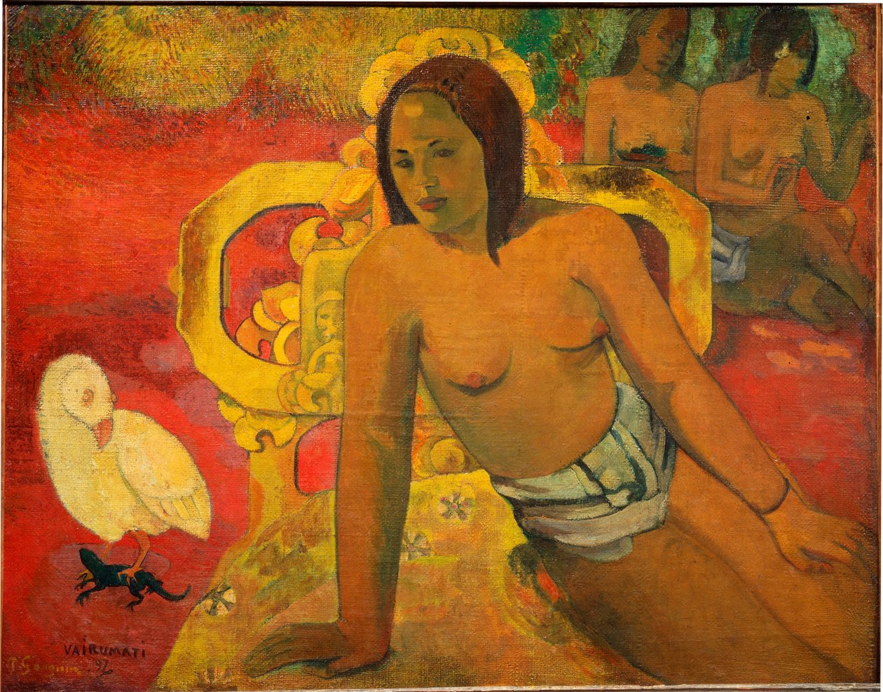 Vairumati - Donna delle Isole Marchesi da Paul Gauguin