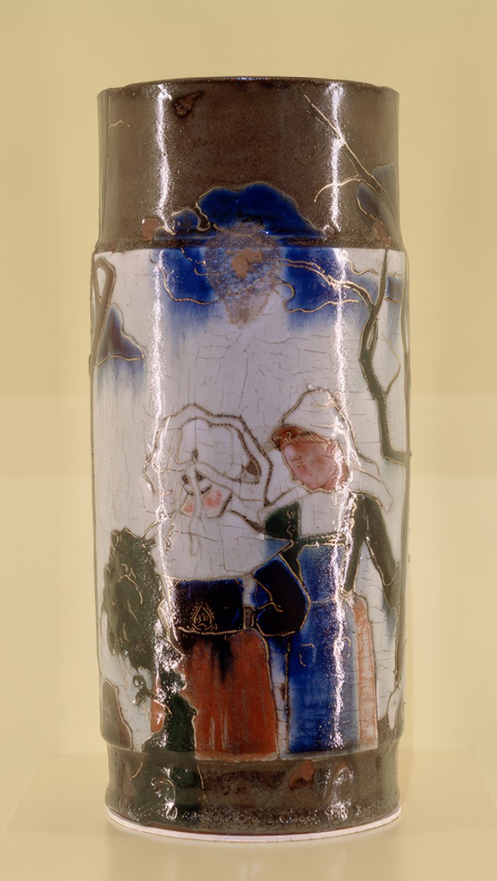 Vaso con scene bretoni da Paul Gauguin