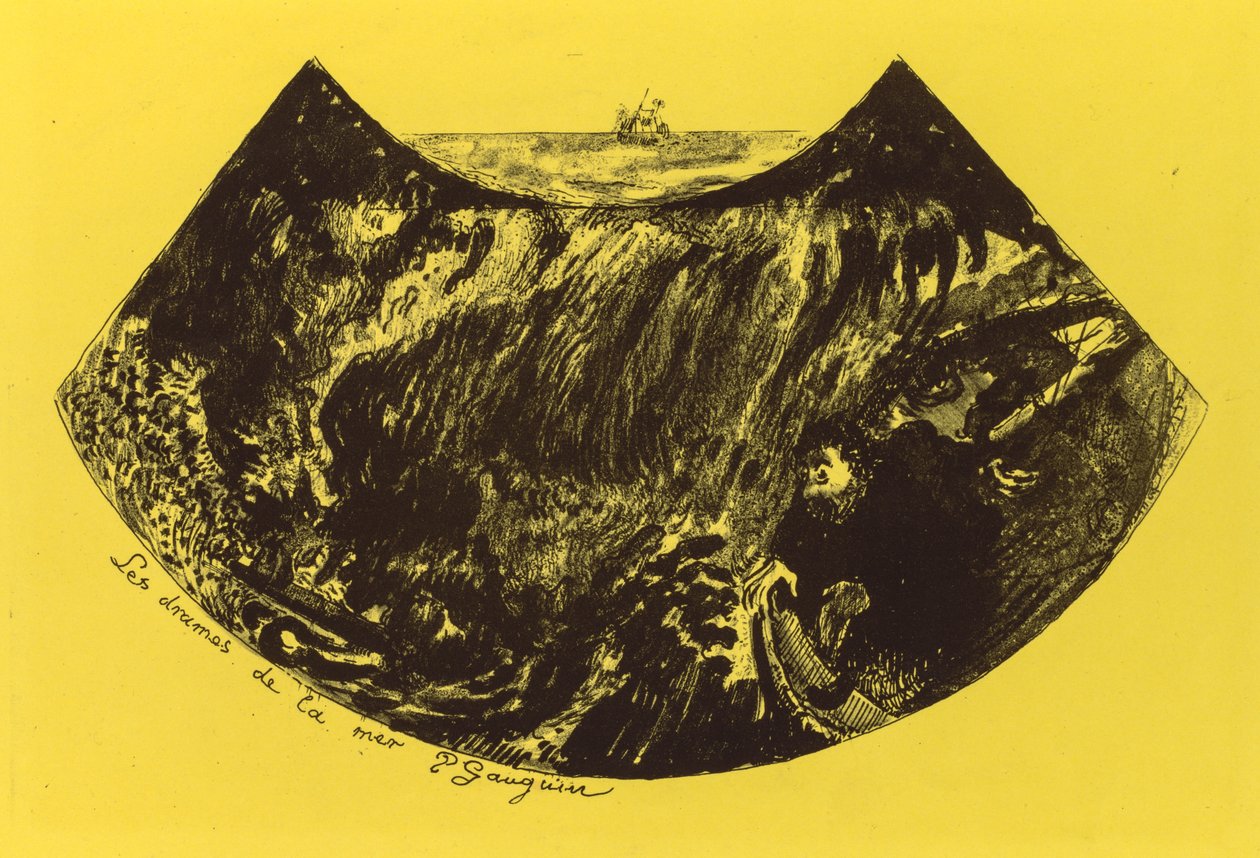Suite Volpini: Drammi del Mare, 1889 da Paul Gauguin