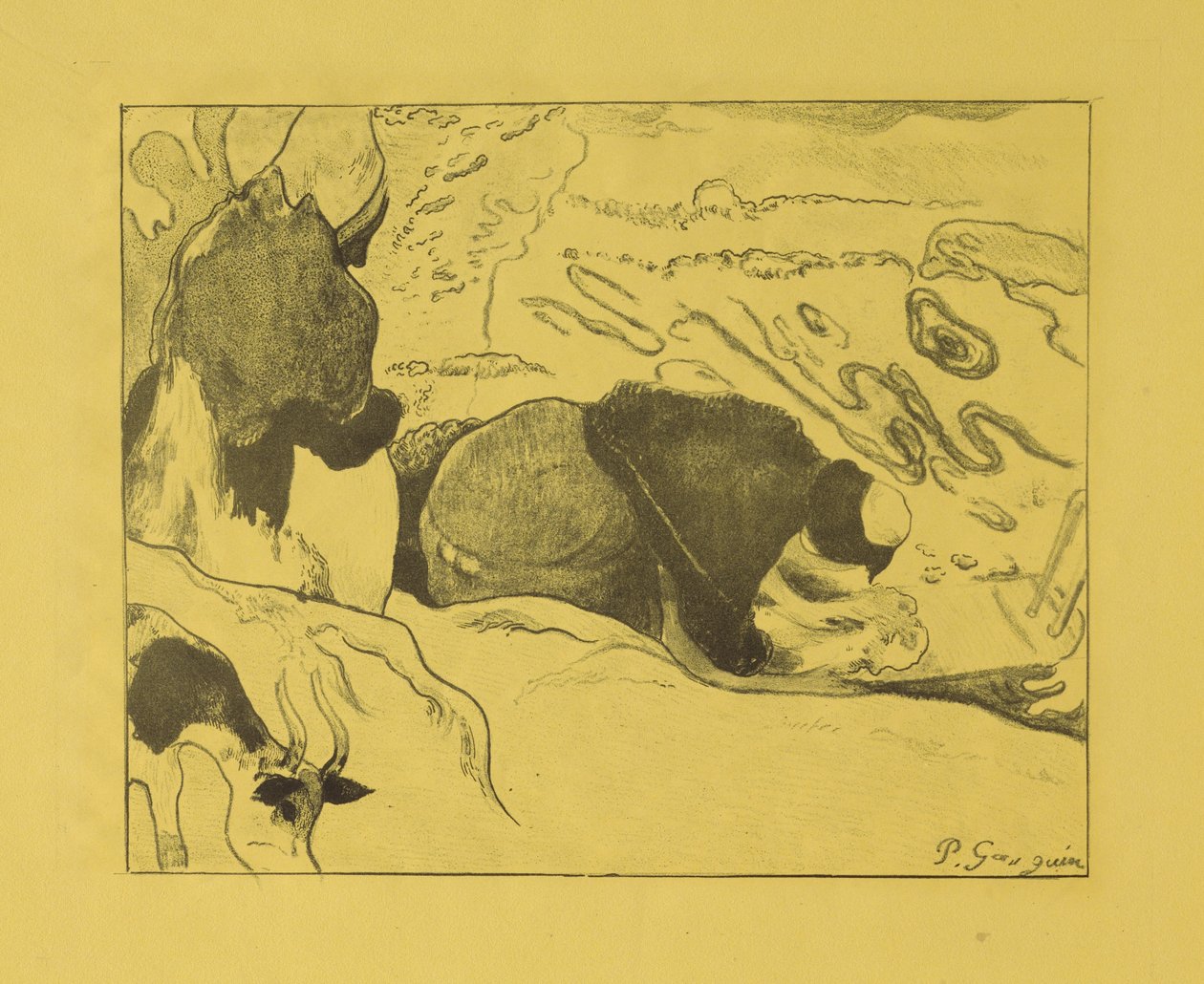 Lavandaie da Paul Gauguin