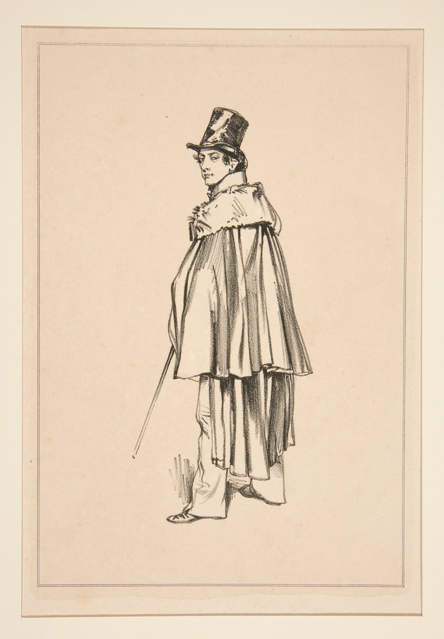 Artista drammatico da Paul Gavarni