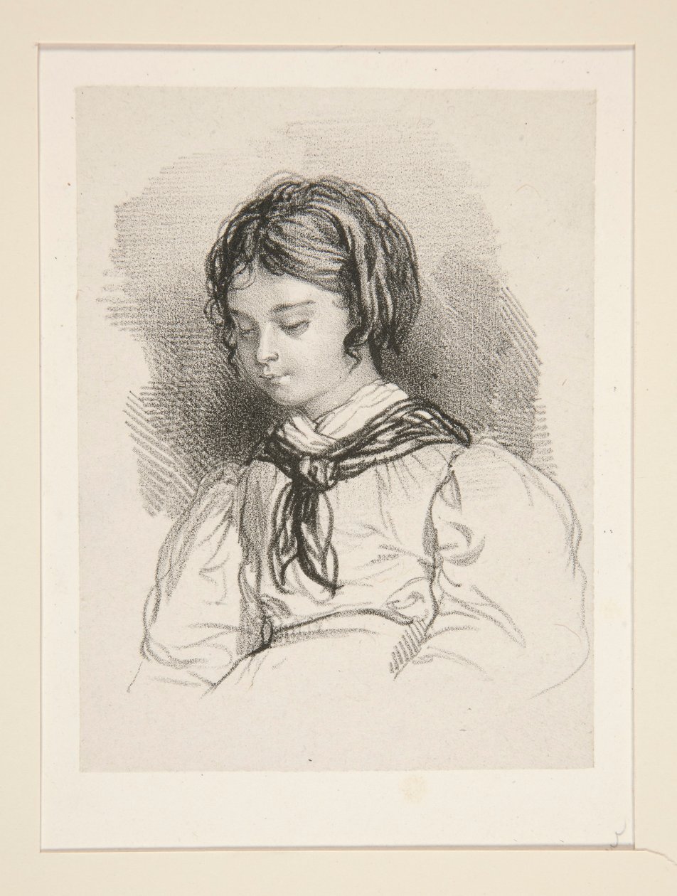 (BUSTO DI BAMBINA.) da Paul Gavarni