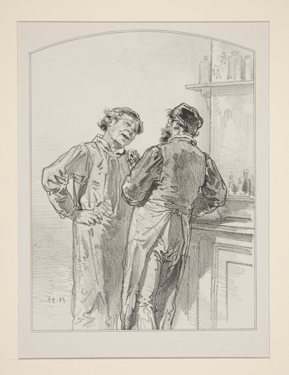 (LA GOUTTE.) da Paul Gavarni