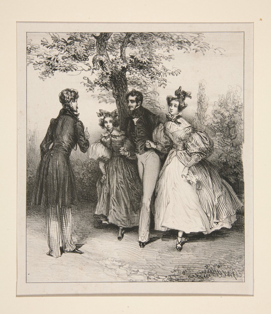 (LA PASTOURELLE.) da Paul Gavarni