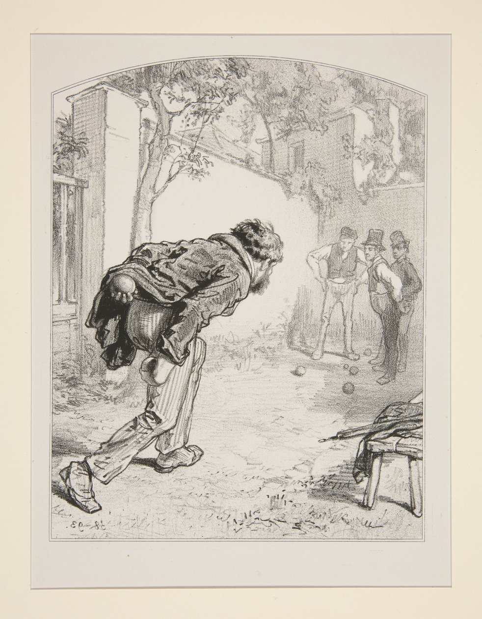 Le bocce da Paul Gavarni