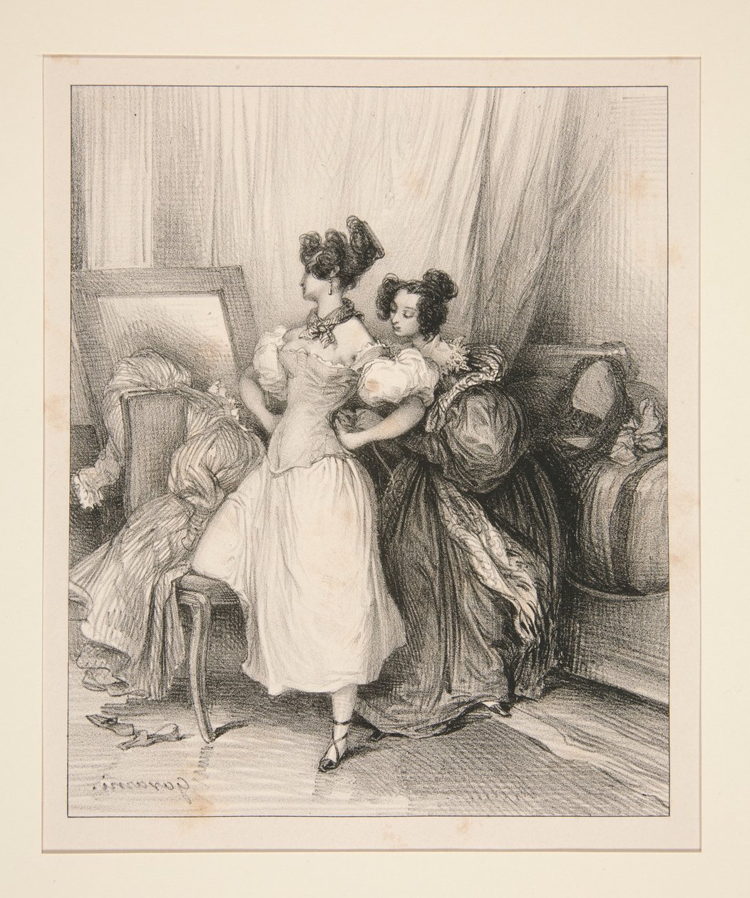 Il corsetto da Paul Gavarni