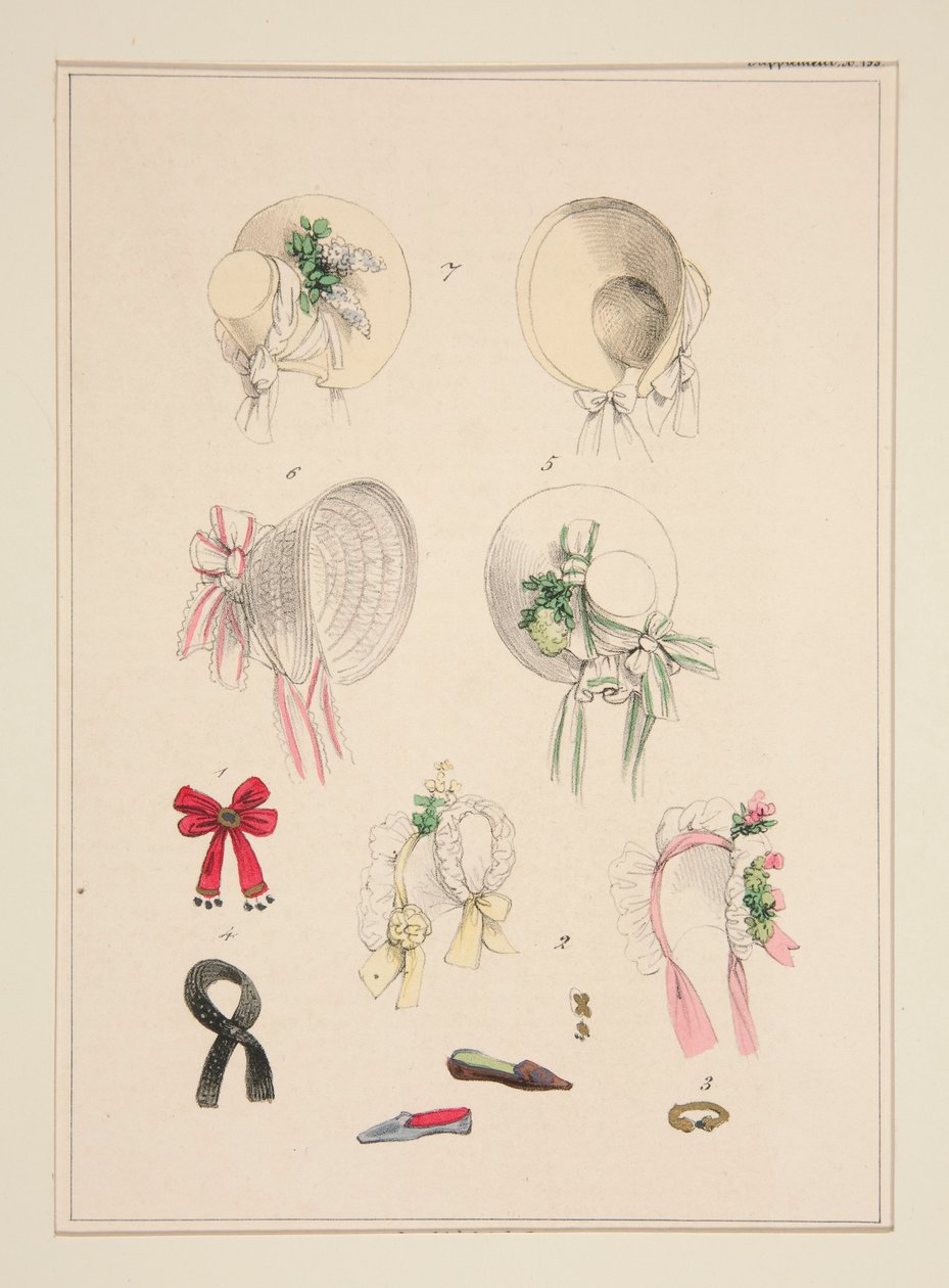 (Mode del negozio di Lucy Hoquet) da Paul Gavarni