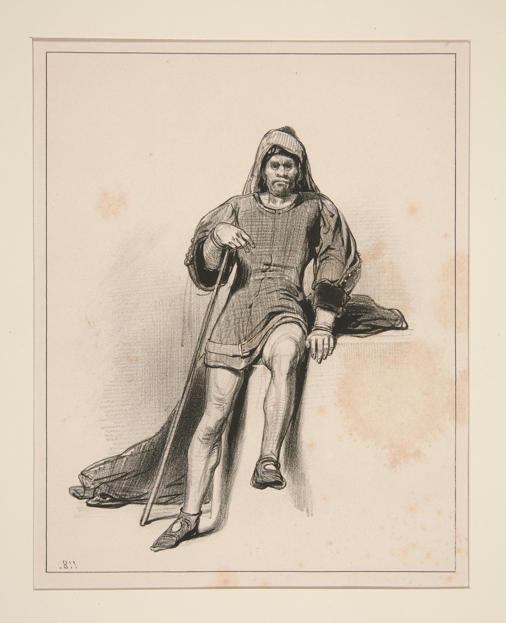 1300. Il tormentatore. da Paul Gavarni