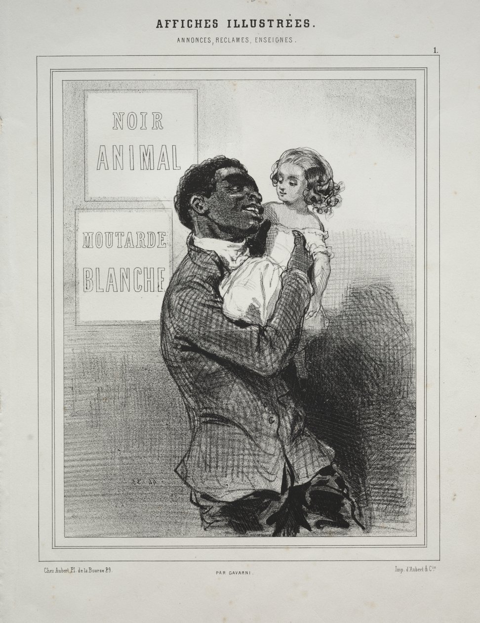 Affiches Illustrées da Paul Gavarni