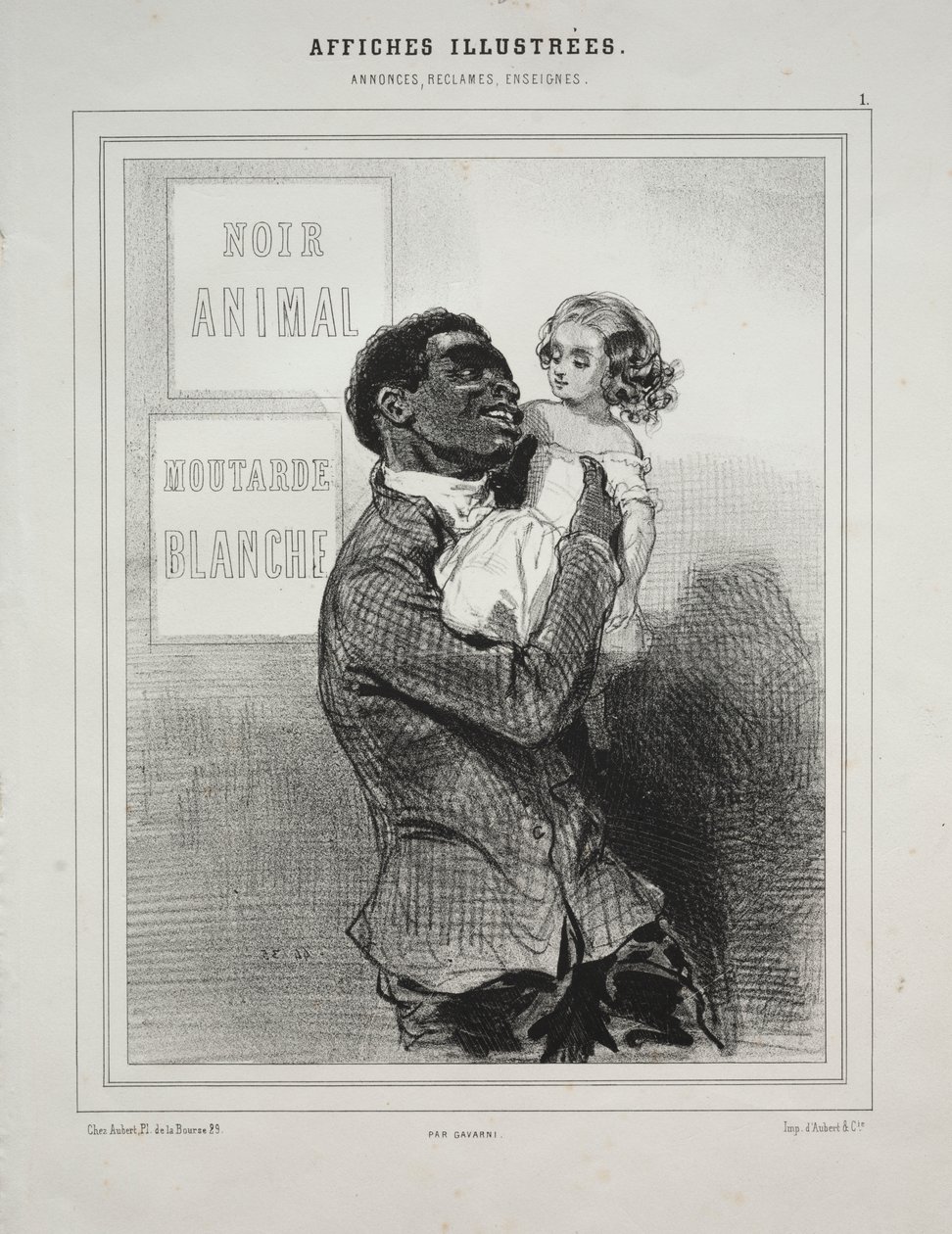 Affiches Illustrées da Paul Gavarni