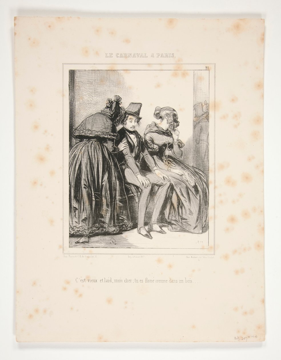 Ballo in maschera da Paul Gavarni