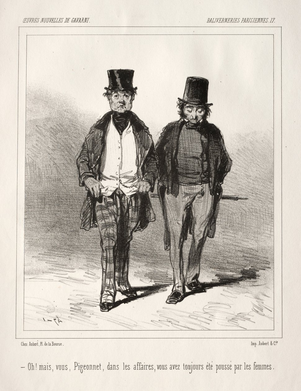 Baliverneries Parisiennes da Paul Gavarni