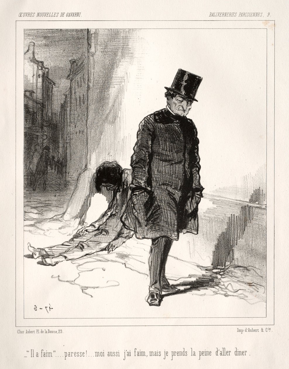 Baliverneries Parisiennes da Paul Gavarni