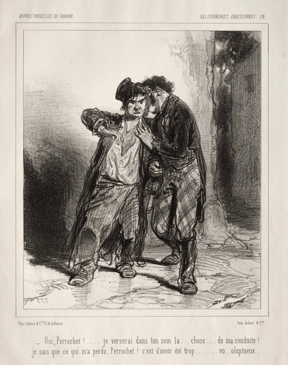 Baliverneries Parisiennes da Paul Gavarni