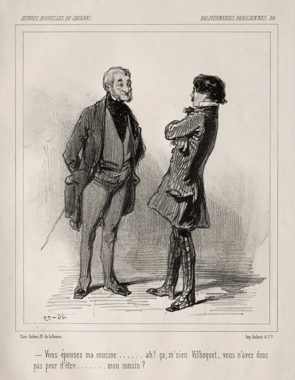 Baliverneries Parisiennes da Paul Gavarni