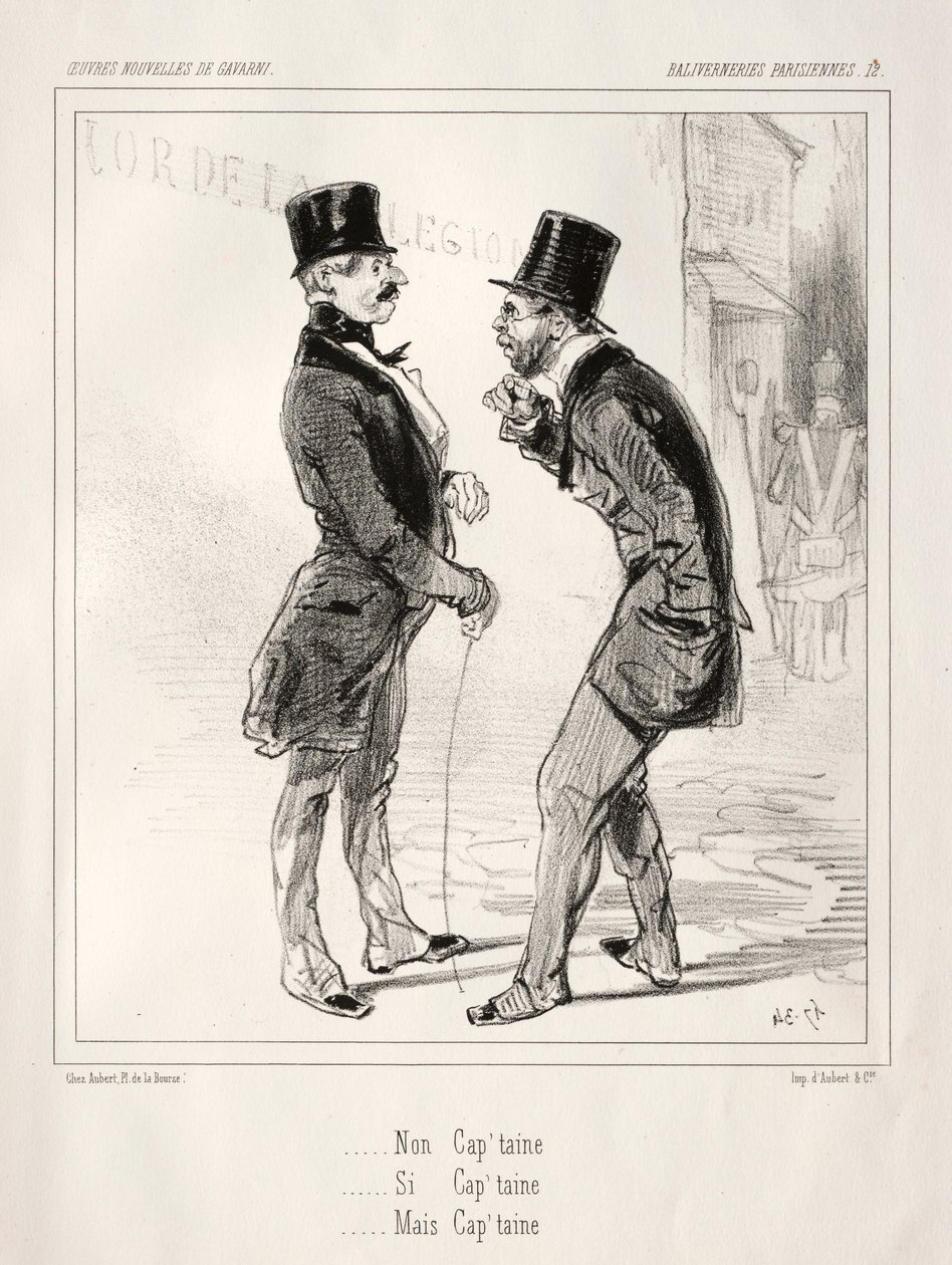 Baliverneries Parisiennes da Paul Gavarni