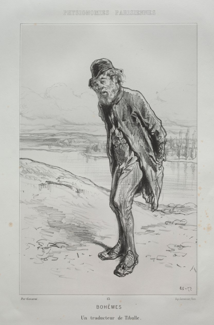 Bohèmes da Paul Gavarni