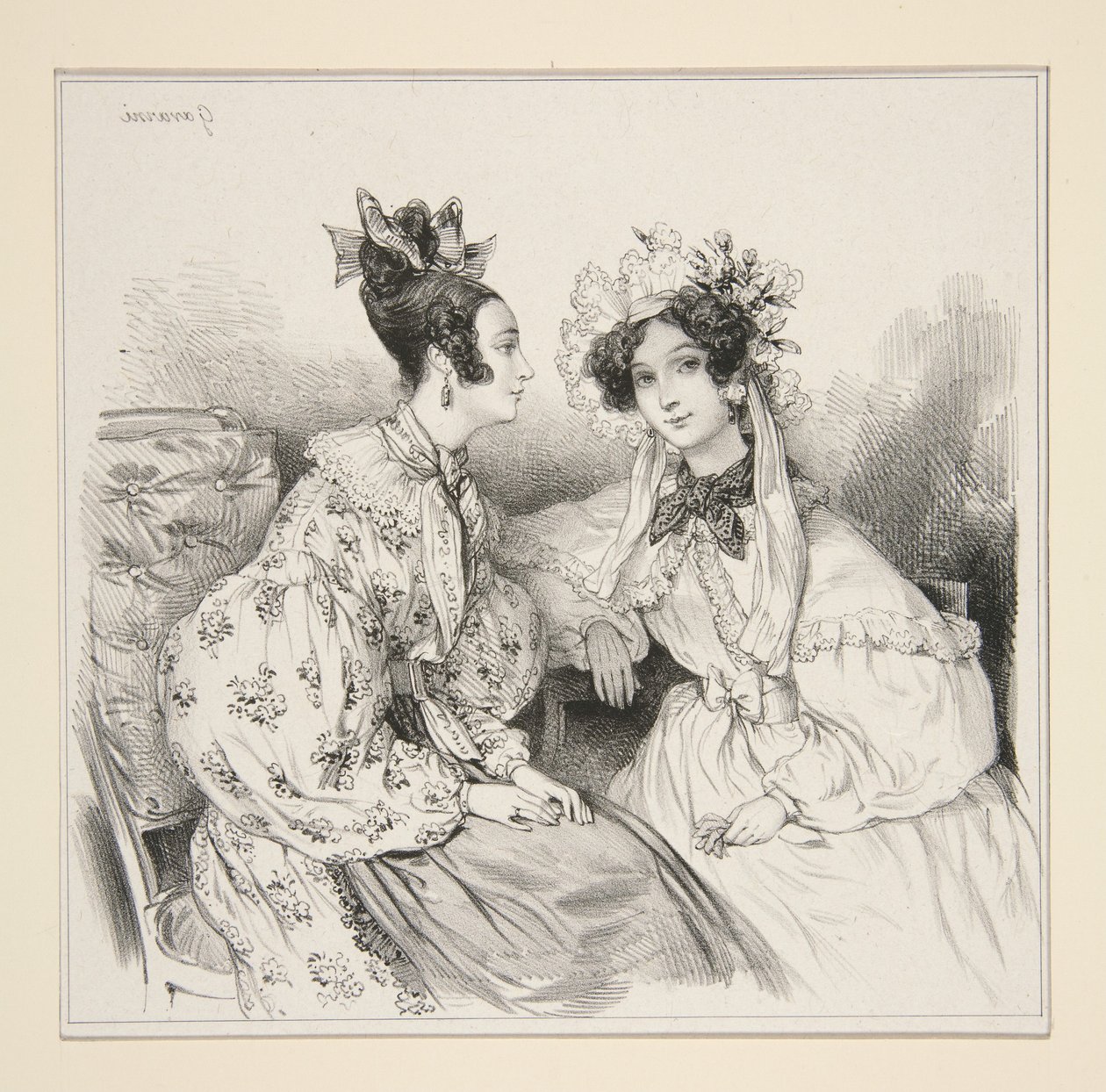 Conversazione da Paul Gavarni