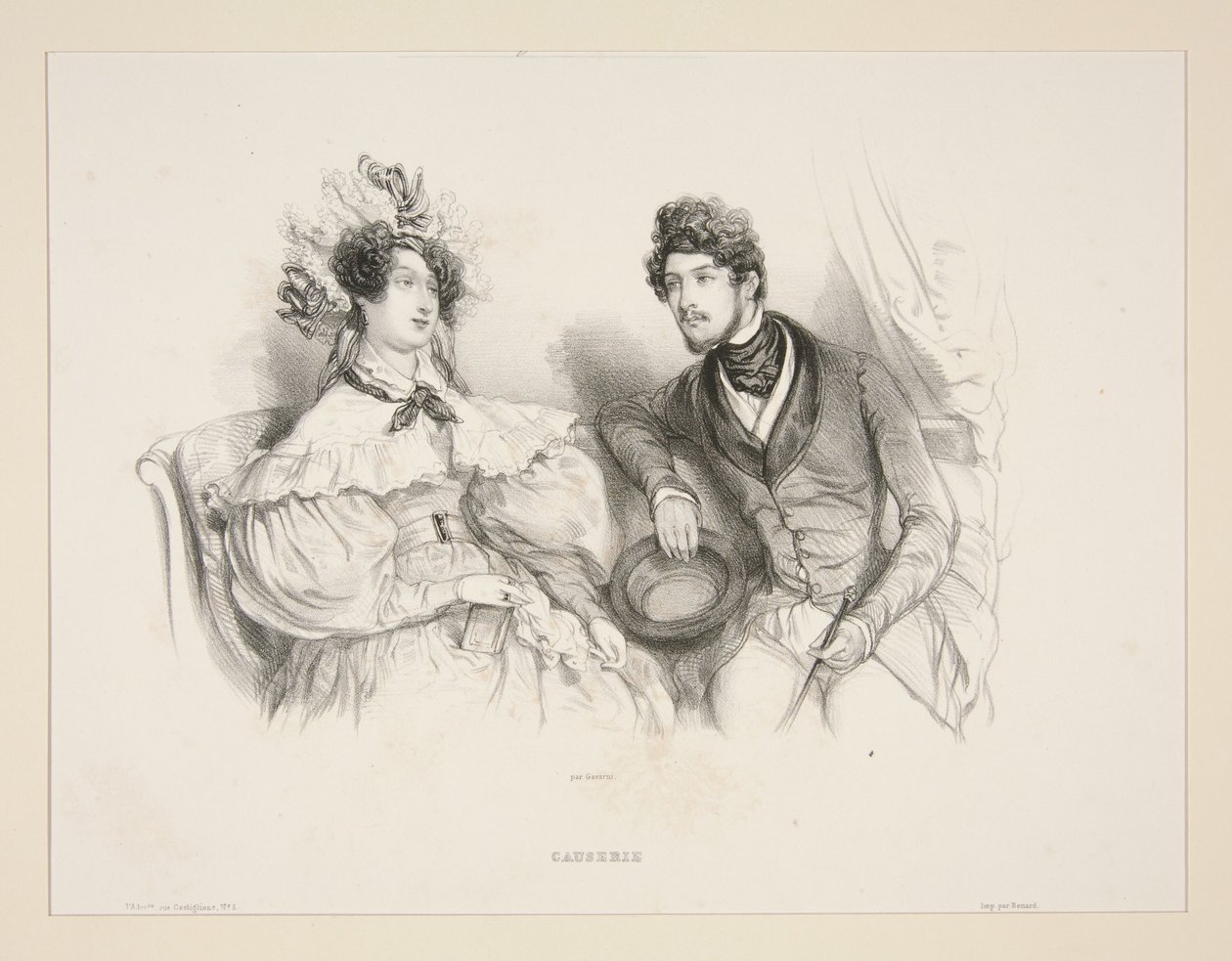 Conversazione da Paul Gavarni