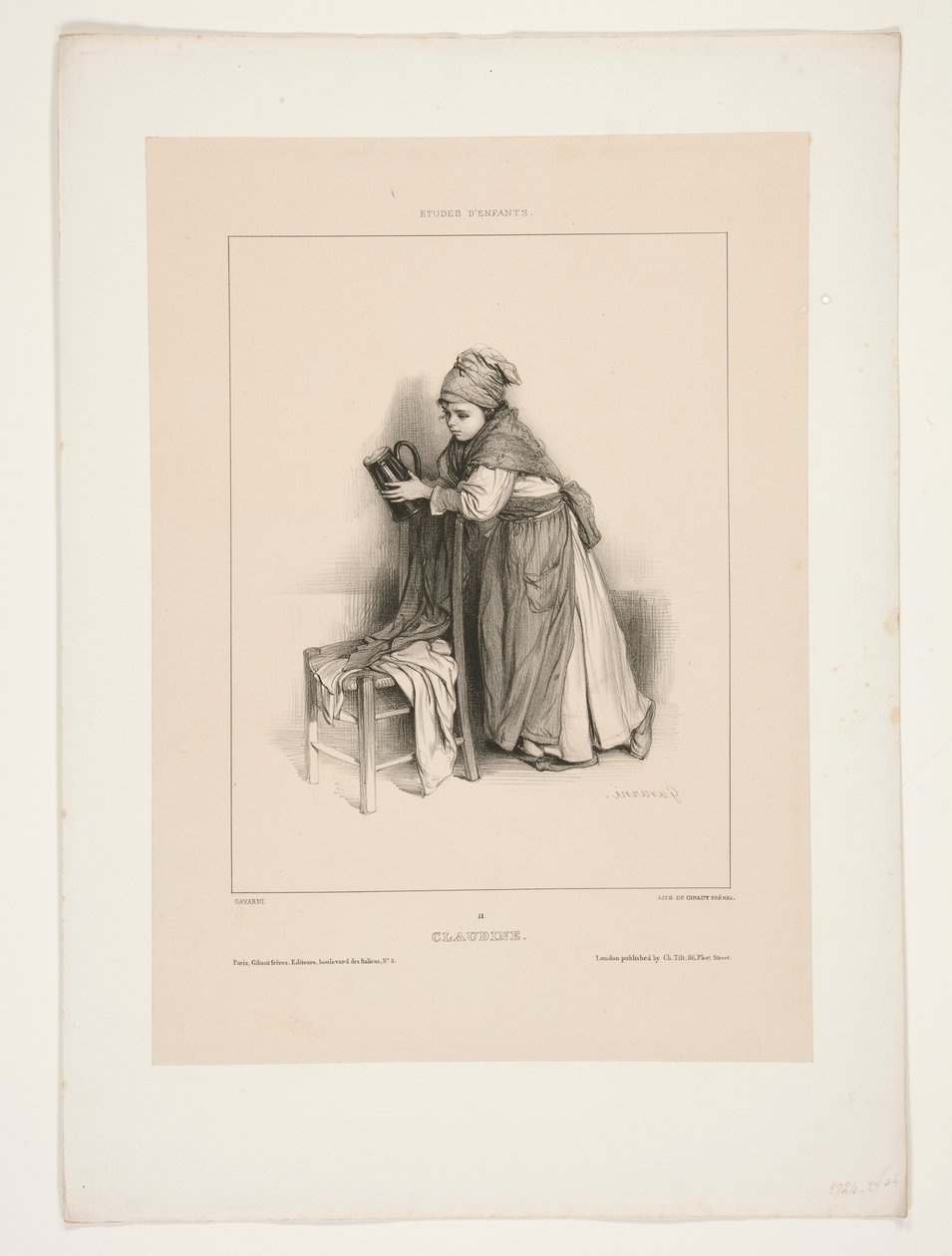 CLAUDINE da Paul Gavarni