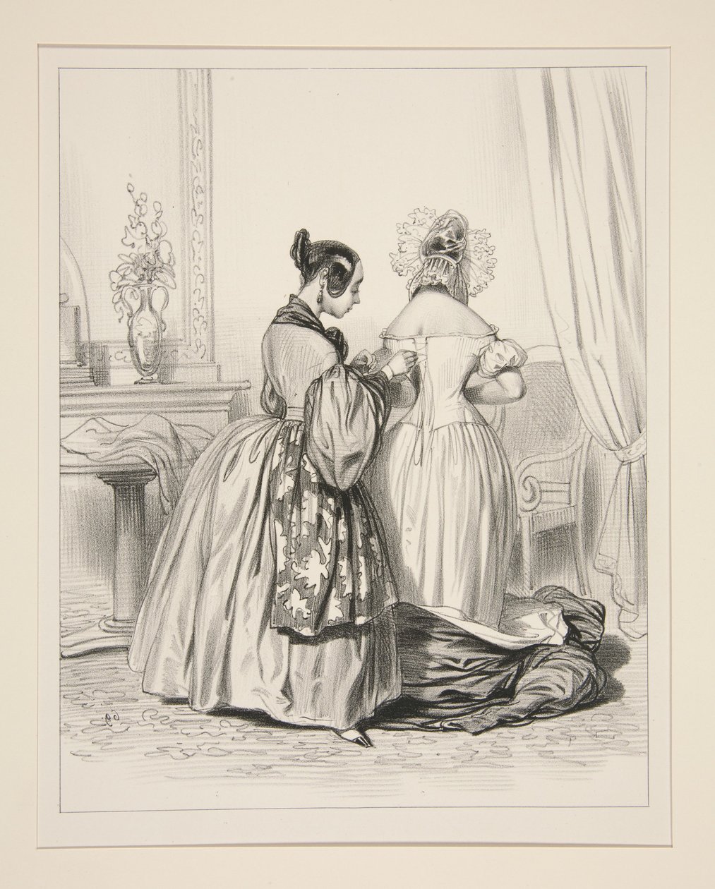 COUTURIERE. (SARTINA.) da Paul Gavarni