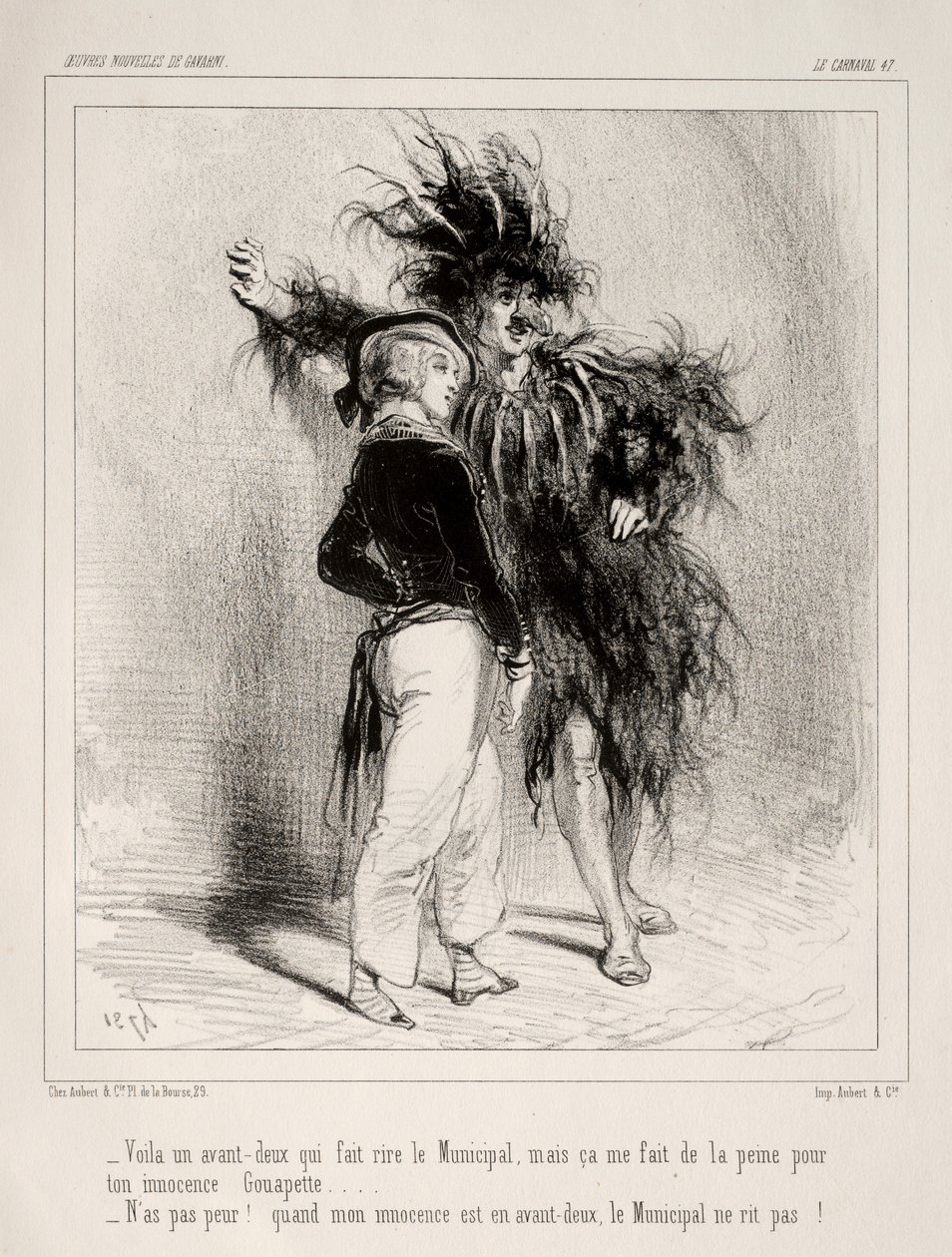 Carnevale da Paul Gavarni