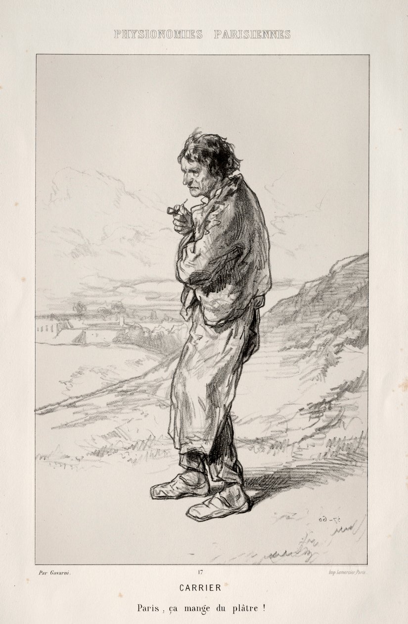 Portatore da Paul Gavarni