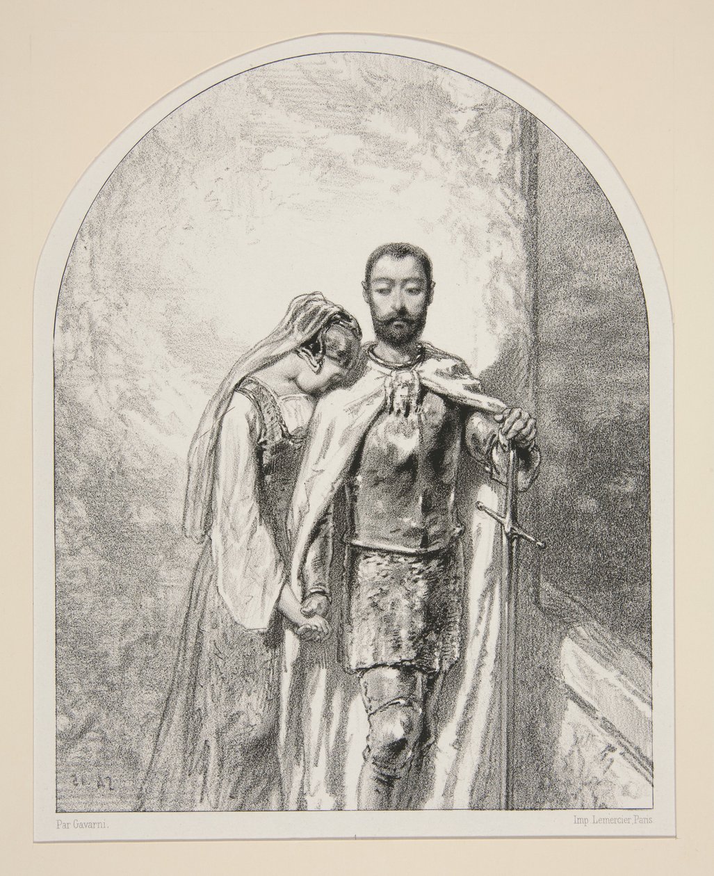 Canzone di Barberine da Paul Gavarni