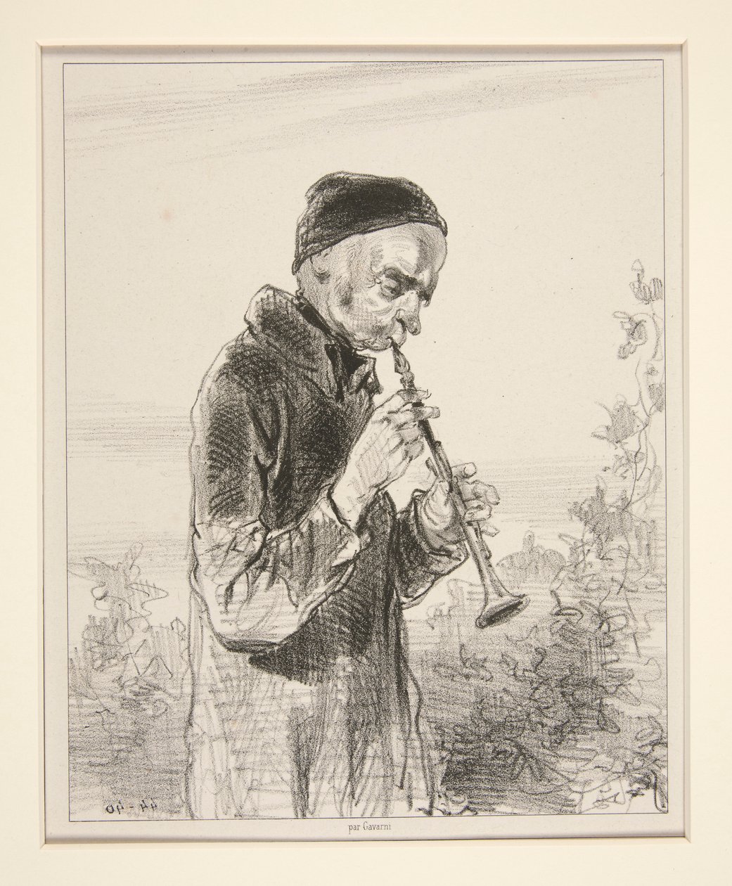 Clarinetto da Paul Gavarni