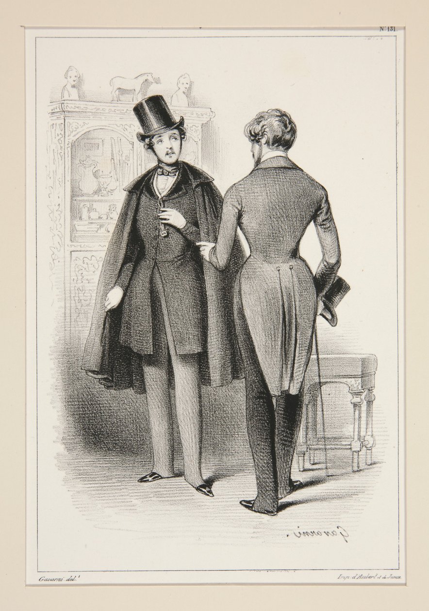 Costumi: Richard-Laurent, sarto del re, ... da Paul Gavarni