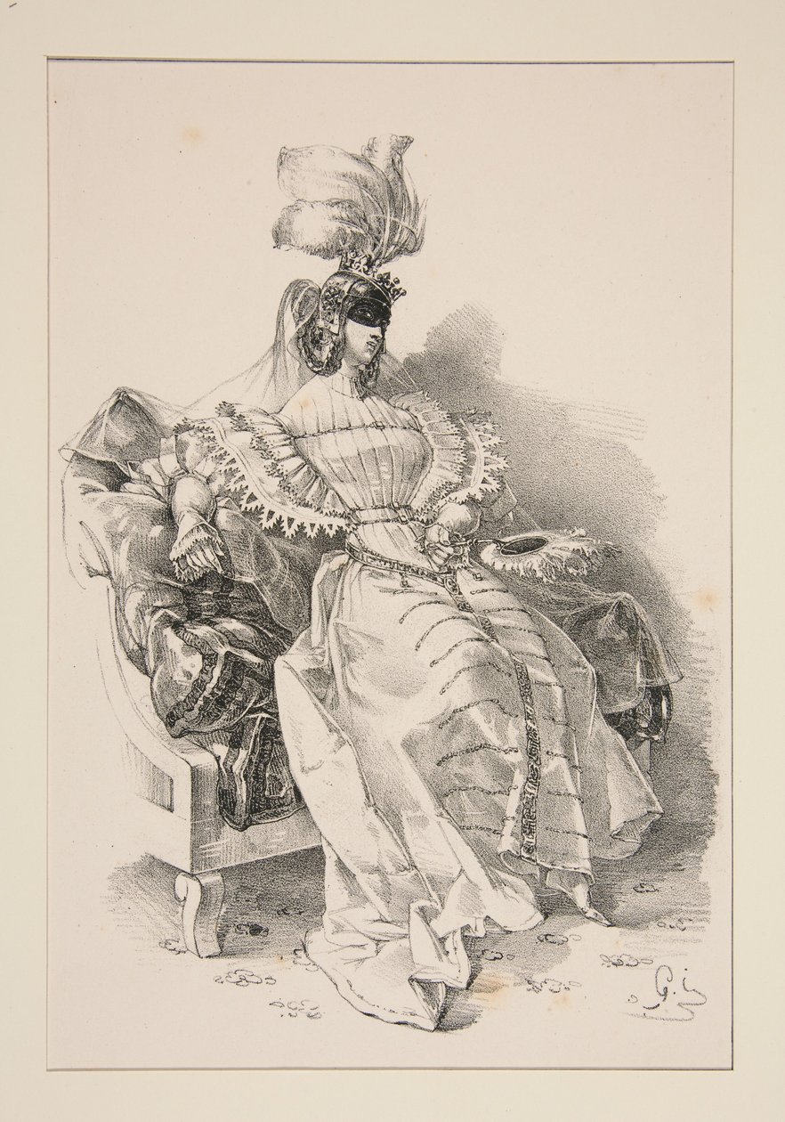 Duchessa. da Paul Gavarni