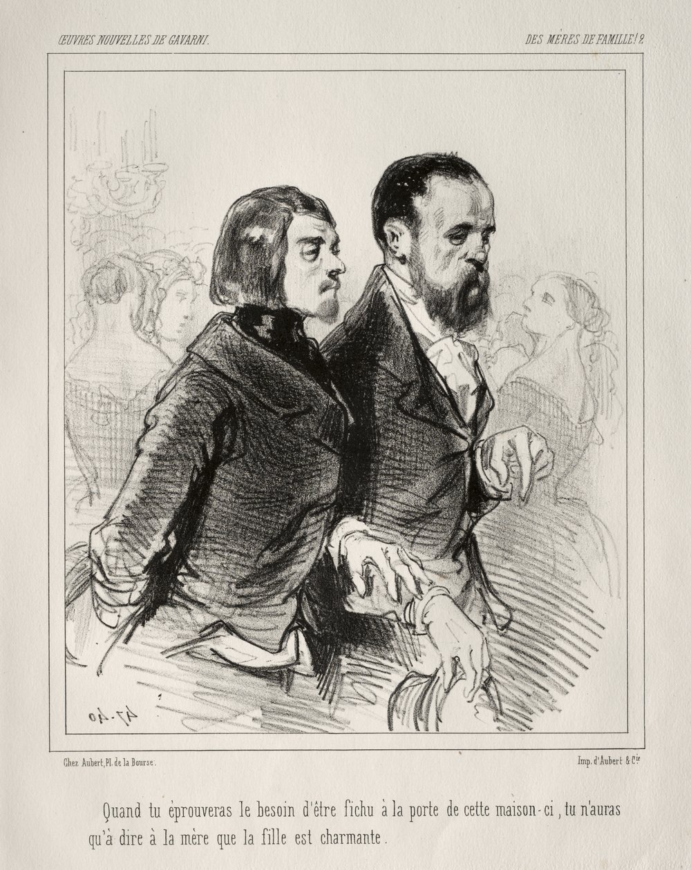 Des Mères de Famille! da Paul Gavarni