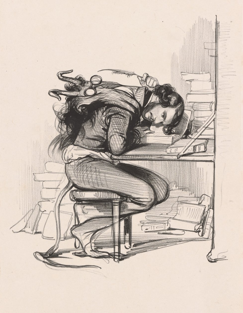 Emile Forgues, Old-Nick da Paul Gavarni