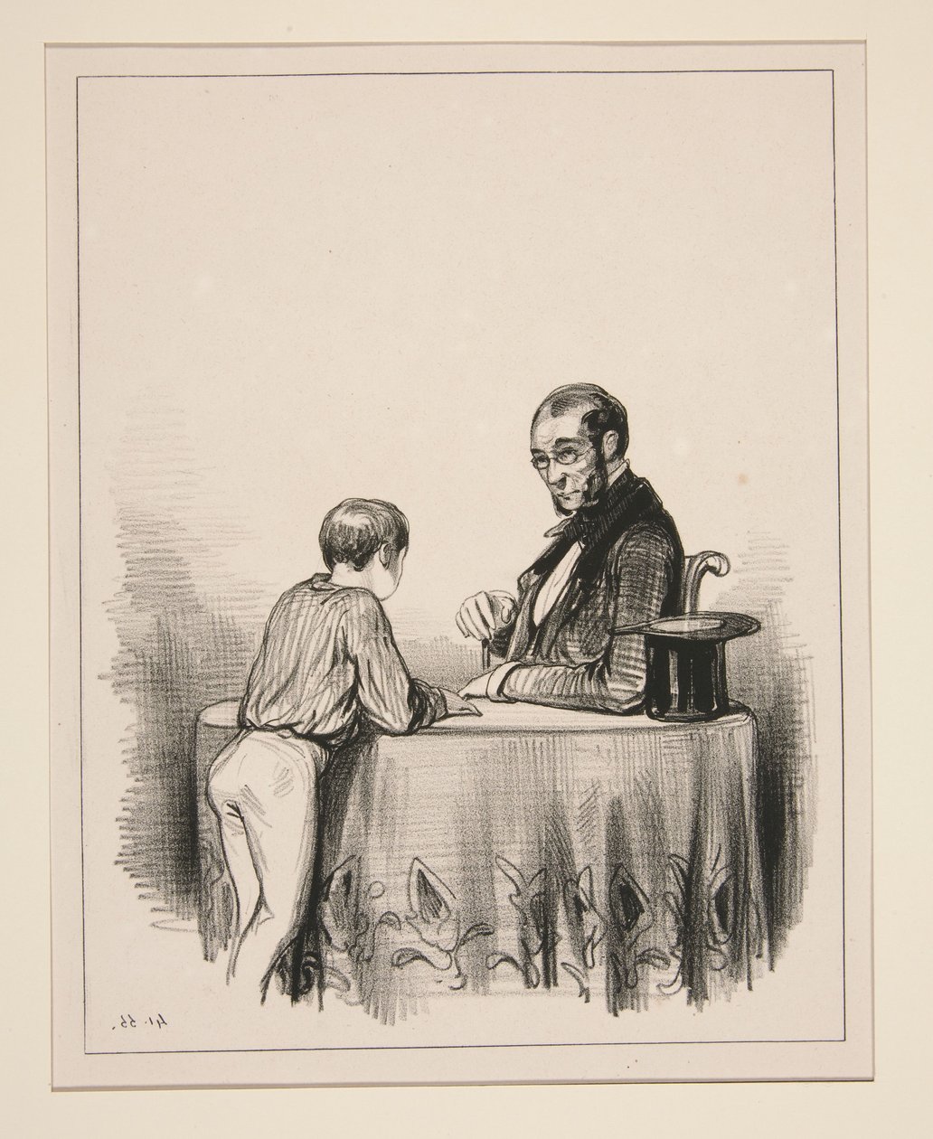 Pagate le tasse come papà... da Paul Gavarni
