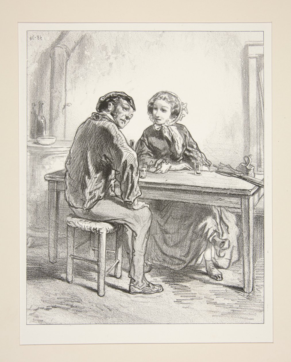 E tua sorella, quella che rilegava i libri Era stata interpellata da quel tizio dai capelli rossi, che custodiva i certificati nel dodicesimo arrondissement... da Paul Gavarni