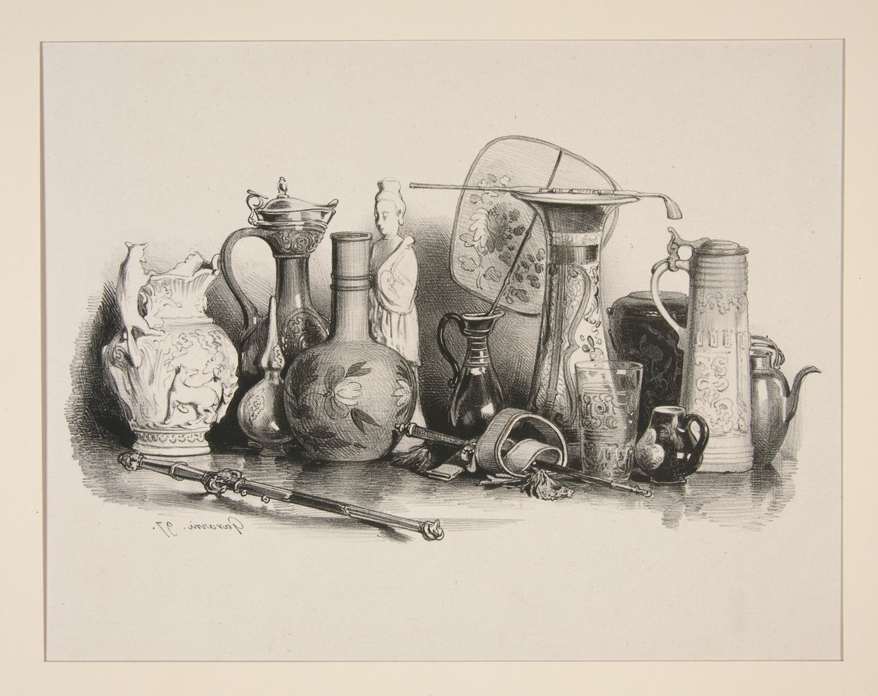 Studi di genere (I). da Paul Gavarni