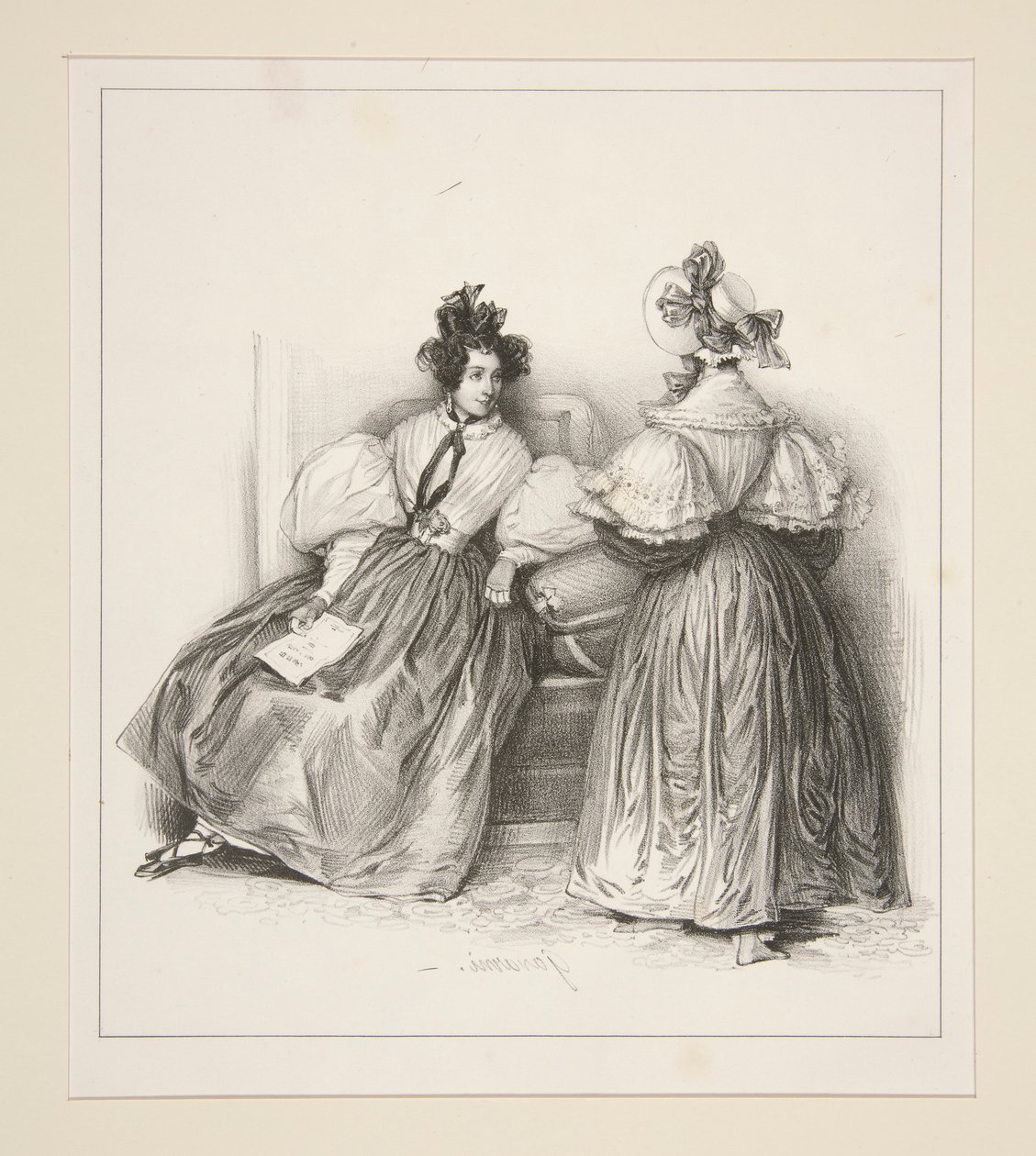 Donne alla Moda da Paul Gavarni