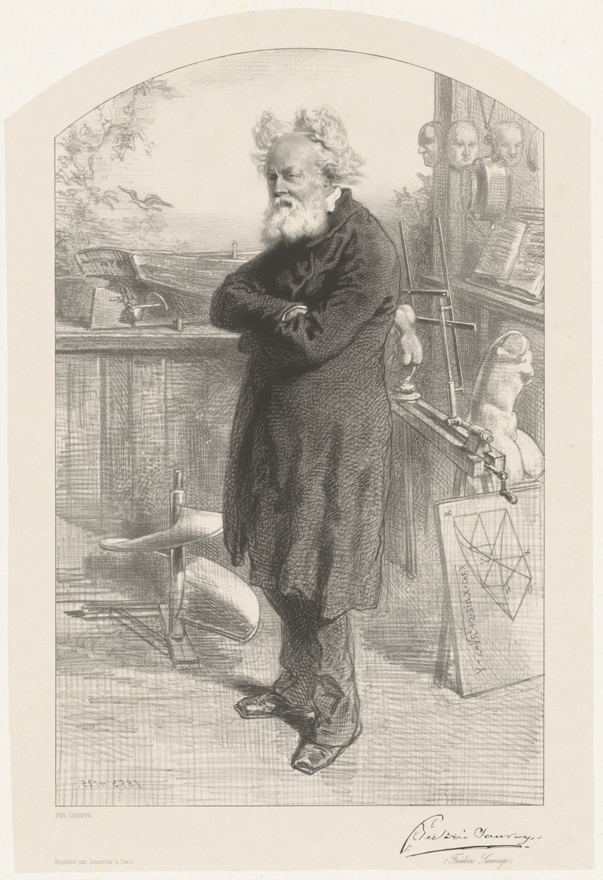 Frédéric Sauvage da Paul Gavarni