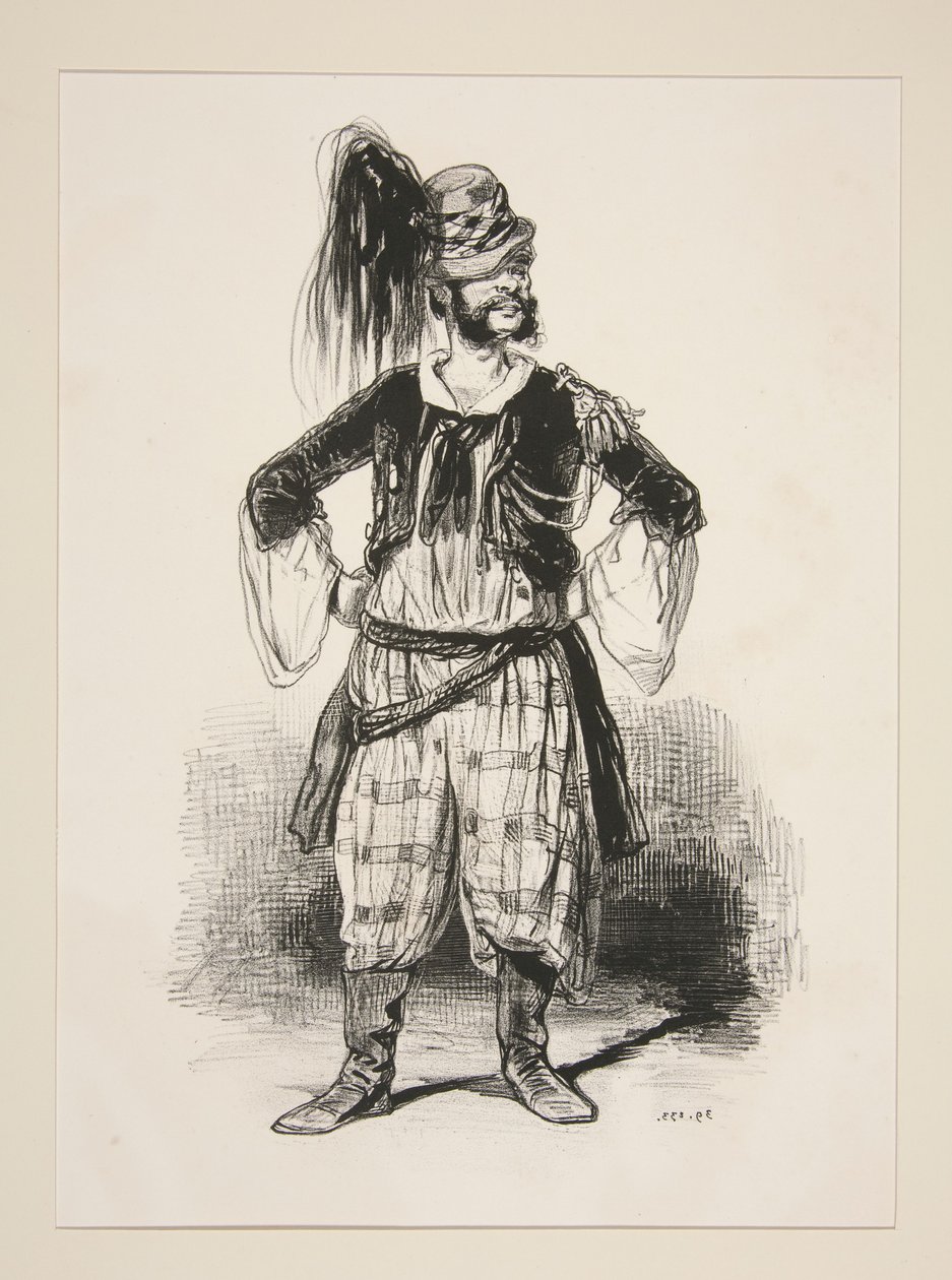 Generale straniero da Paul Gavarni