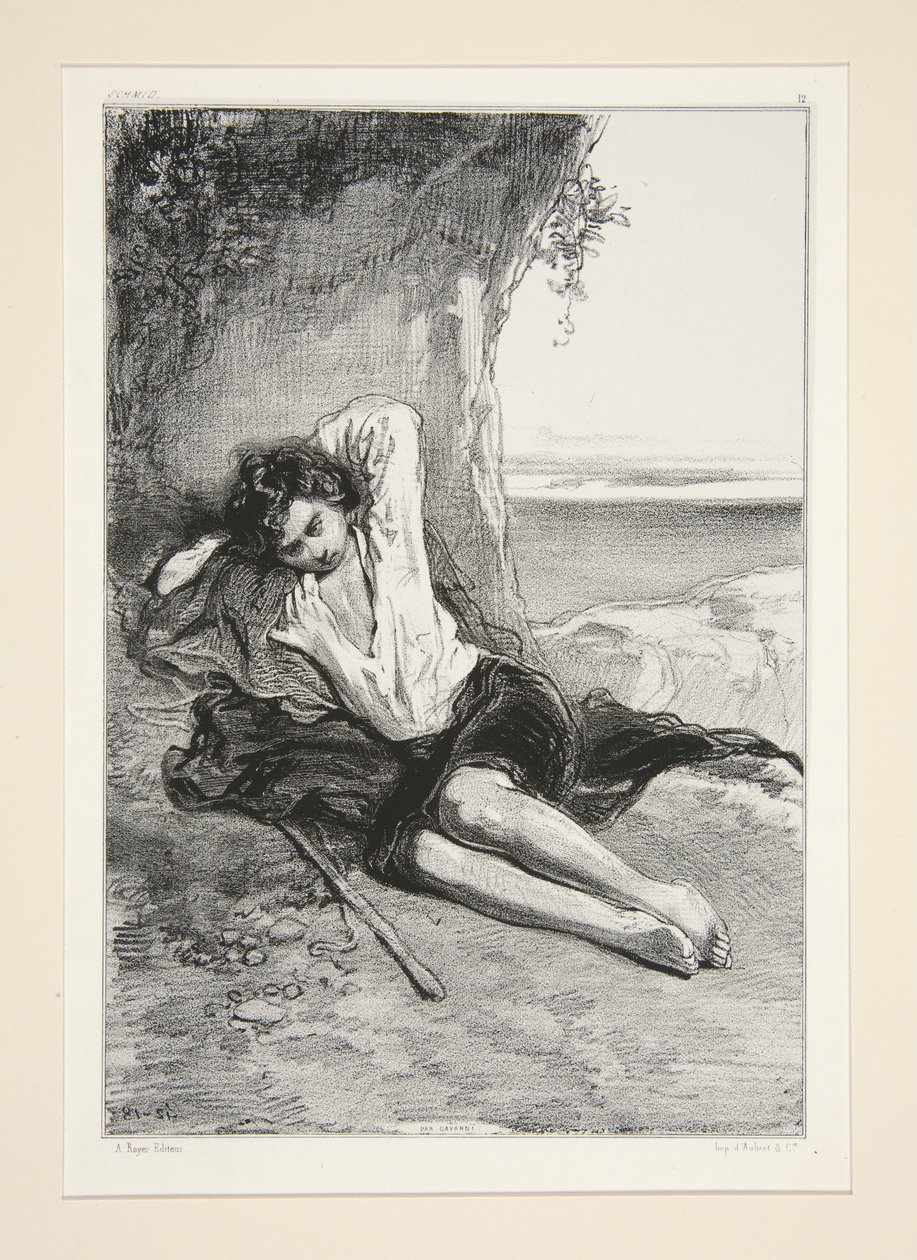 Godefroy, il piccolo eremita da Paul Gavarni