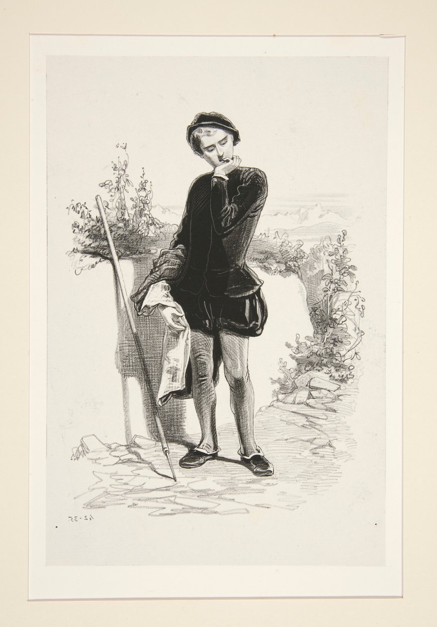 Enrico IV bambino da Paul Gavarni