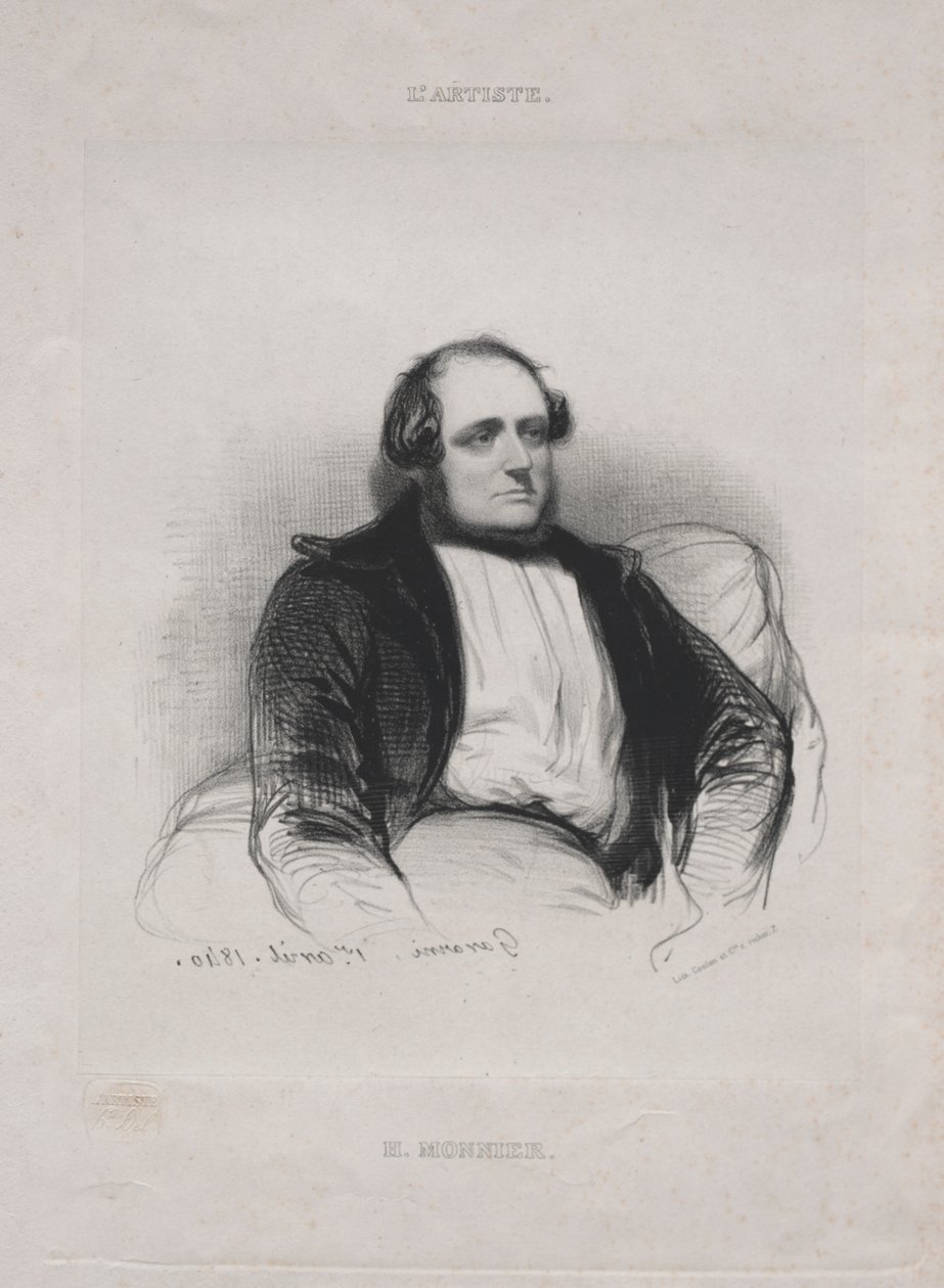 Henri Monnier da Paul Gavarni