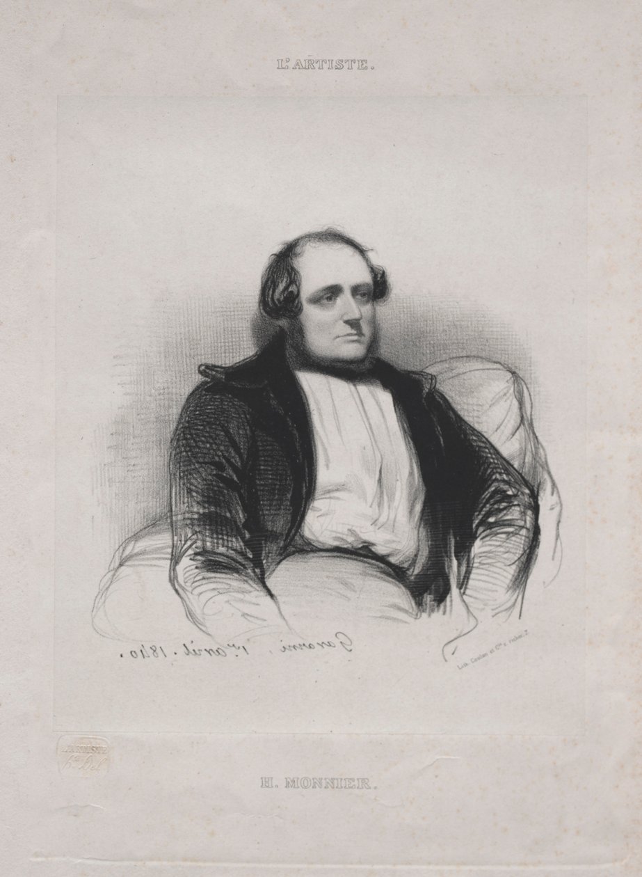 Henri Bonaventure Monnier da Paul Gavarni