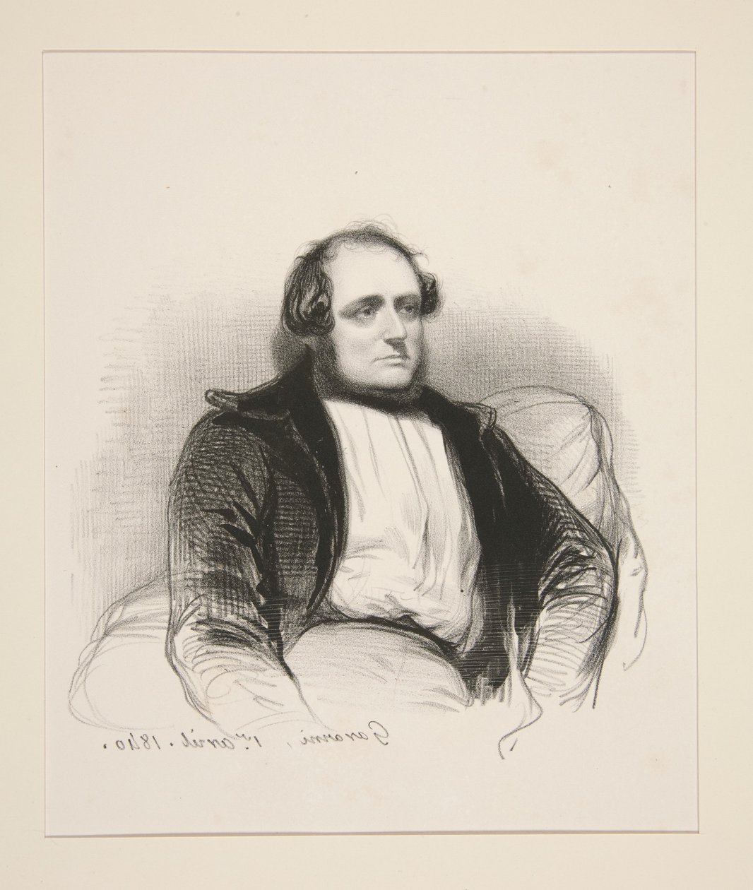 Henri Monnier da Paul Gavarni