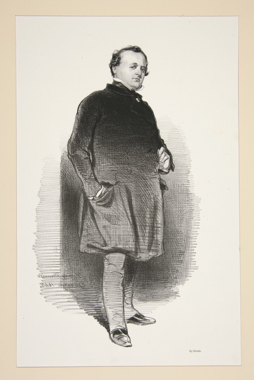 Henri Monnier da Paul Gavarni