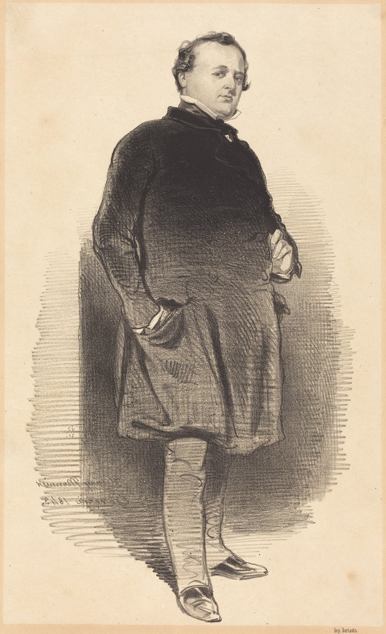 Henry Monnier da Paul Gavarni