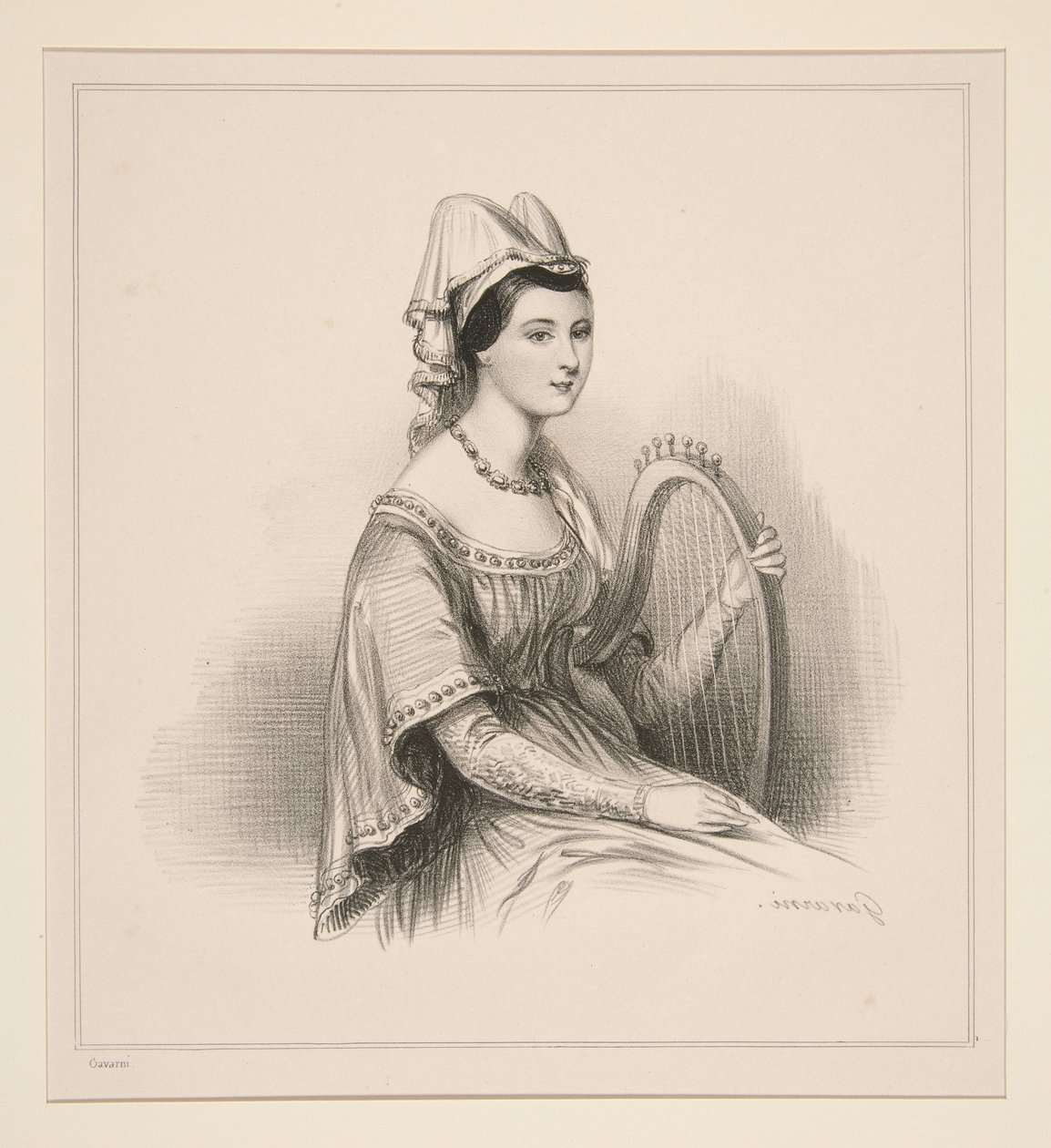 ITALIANA DEL 1300 da Paul Gavarni